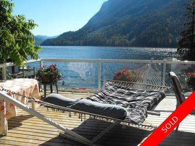 Narrows Inlet Oceanfront Acreage for sale:    (Listed 2013-01-16)