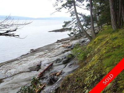 De Courcy Island Oceanfront Lot for sale: (Listed 2020-07-29)