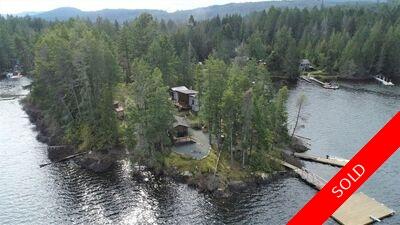 Vancouver Island Private Island for sale: 3 bedroom 754 sq.ft. (Listed 2021-03-22)